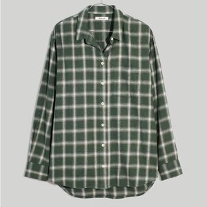 Madewell Boyfriend Oversized Flannel